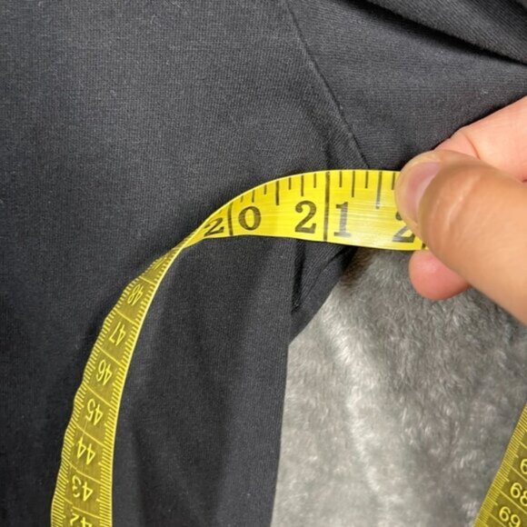 COS Shirt Mens Medium Black Long Sleeve Regular Fit Lightweight Cotton Top - Picture 5 of 8